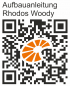 Mobile Preview: Schneider Ampelschirm Rhodos Twist Woody 300x300cm anthrazit + Ständer + Hülle